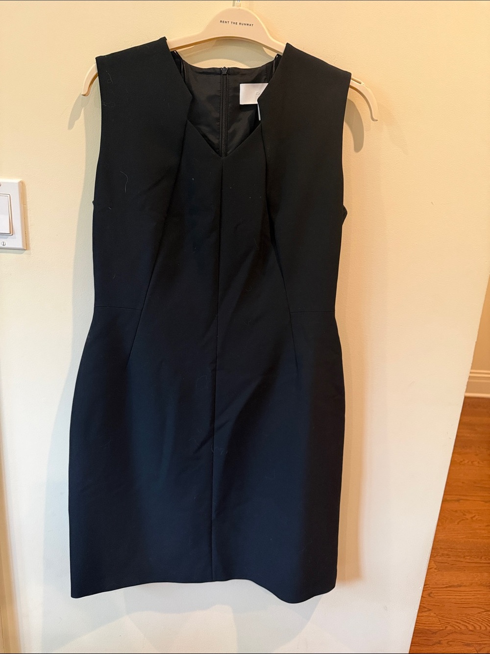 Hugo Boss Black Sleeveless V-Neck Midi Dress